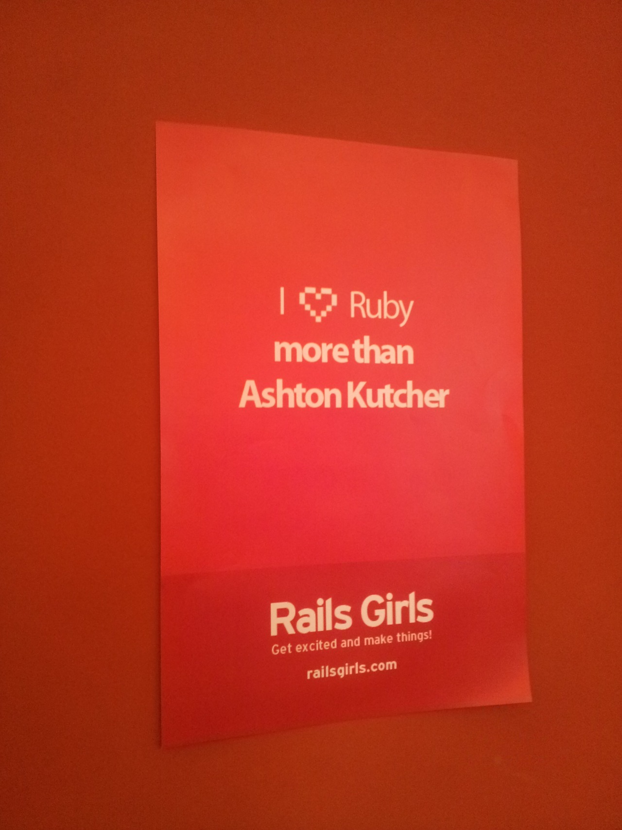 Rails Girls poster